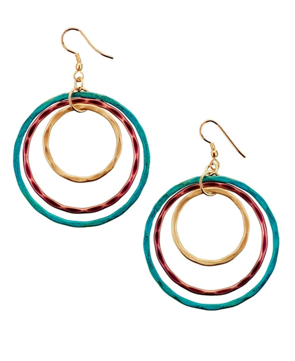 Aurora Desert Layered Hoop Earrings-1