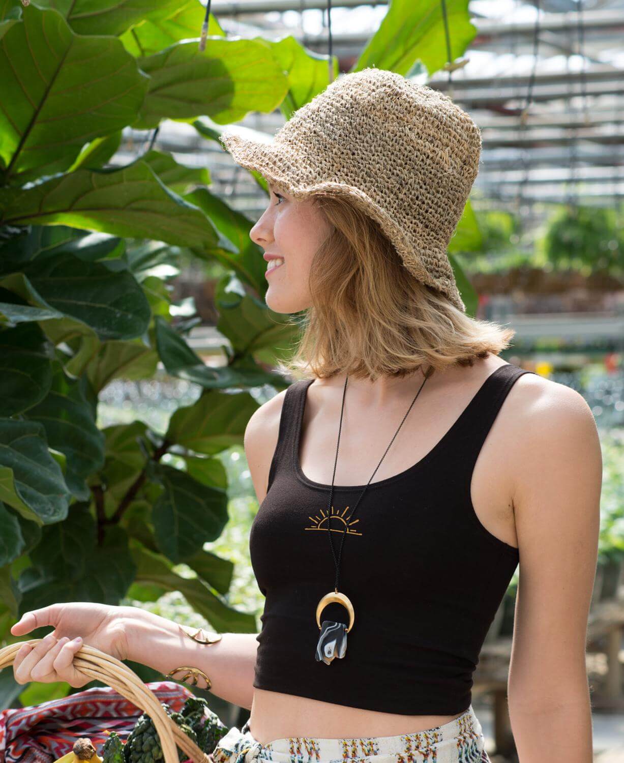 Down Low Hemp Hat (with secret pocket)