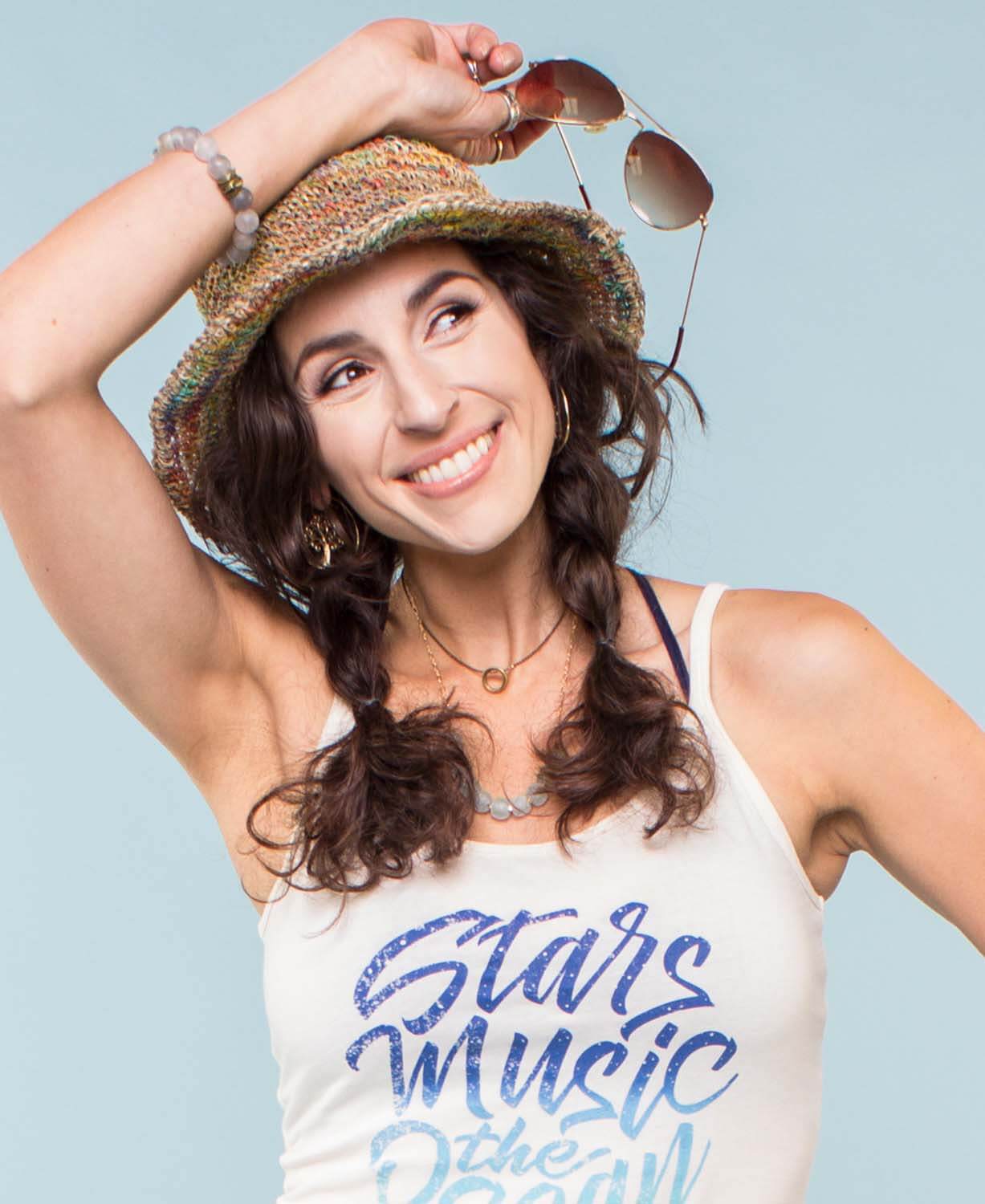 Rainbow Hemp Sun Hat