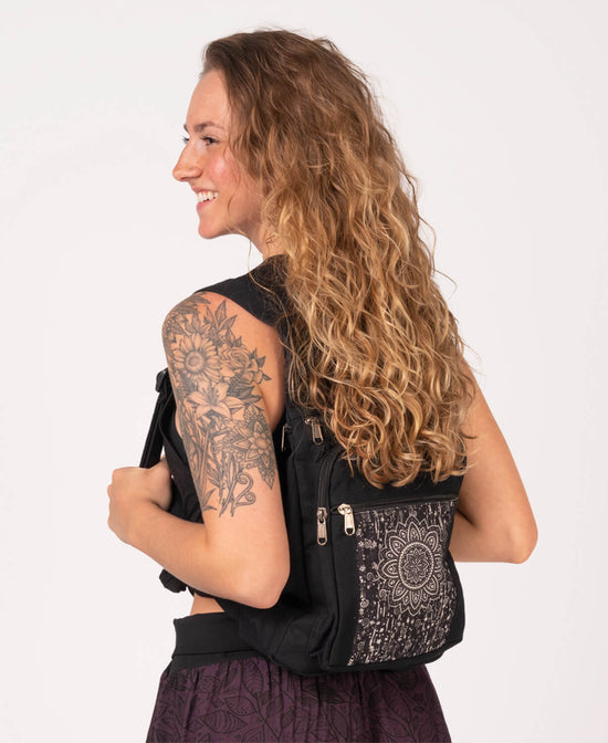 Magical Mandala Boho Backpack - Mandala Backpack | Hippie Backpack | Soul Flower