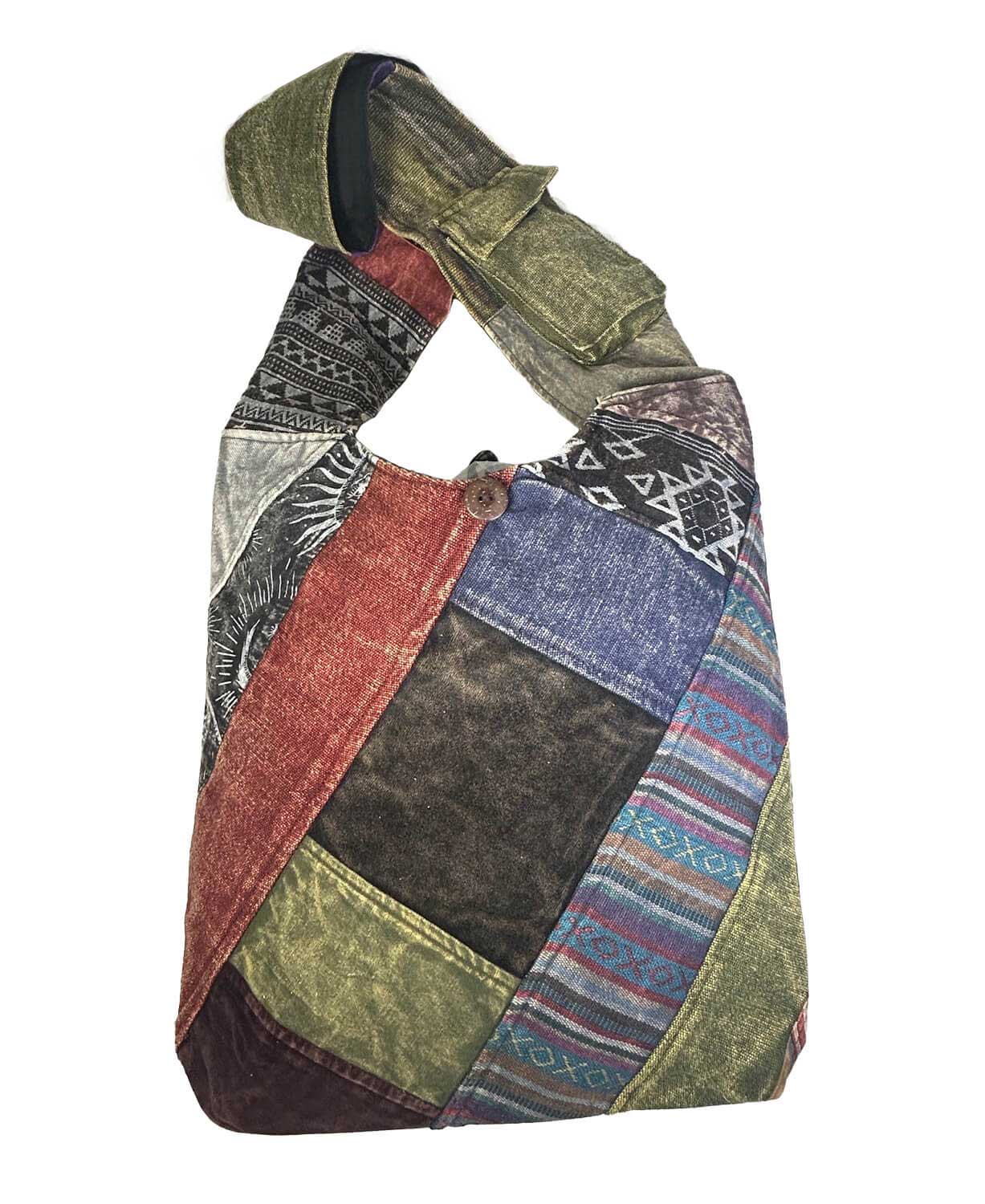 Patchwork Boho Bag | Hippie Shoulder Bags | Soul Flower