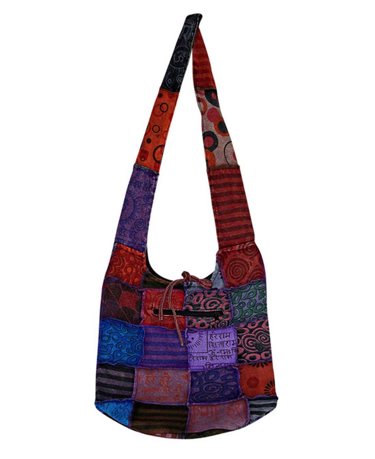 Groovy Stitch Boho Bag - Patchwork Boho Bag | Hippie Bag | Soul Flower