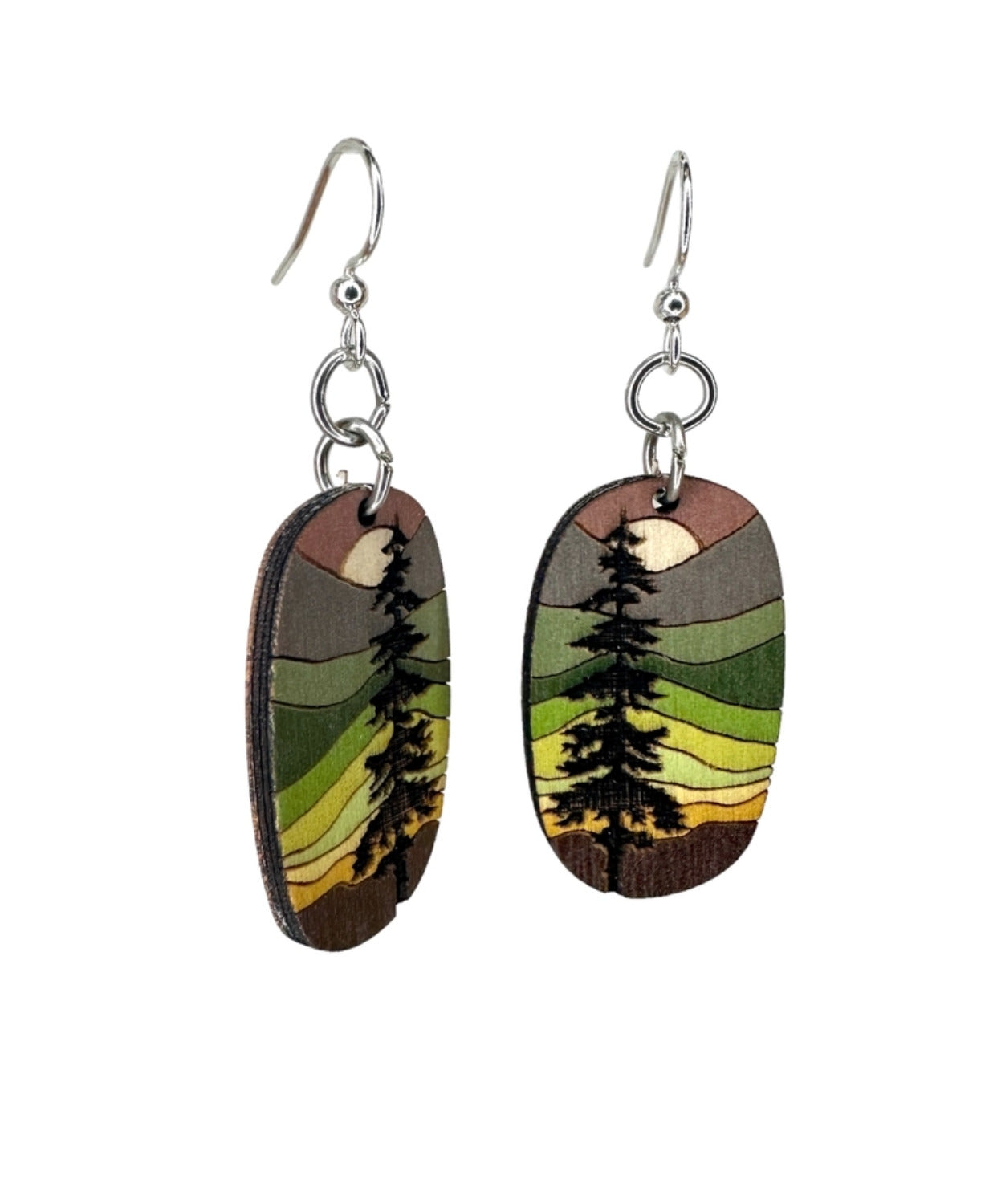 Lone Pine Sunset Earrings