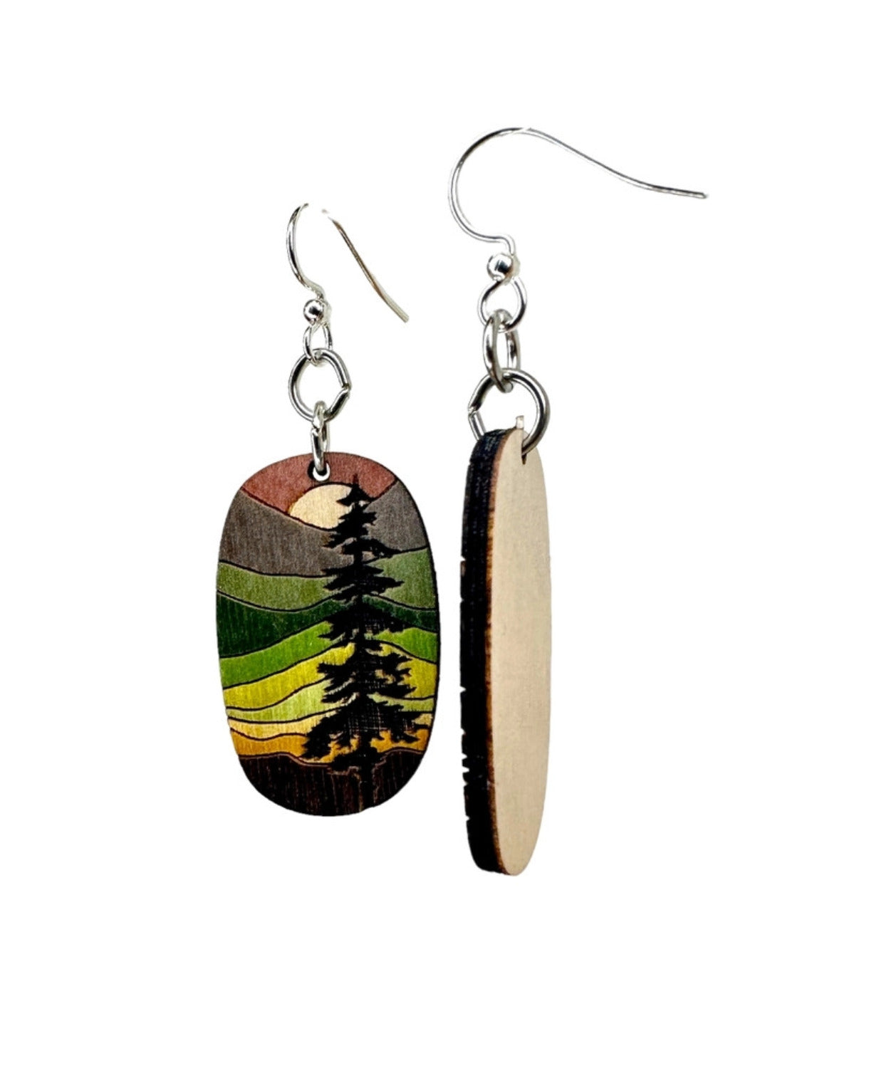 Lone Pine Sunset Earrings