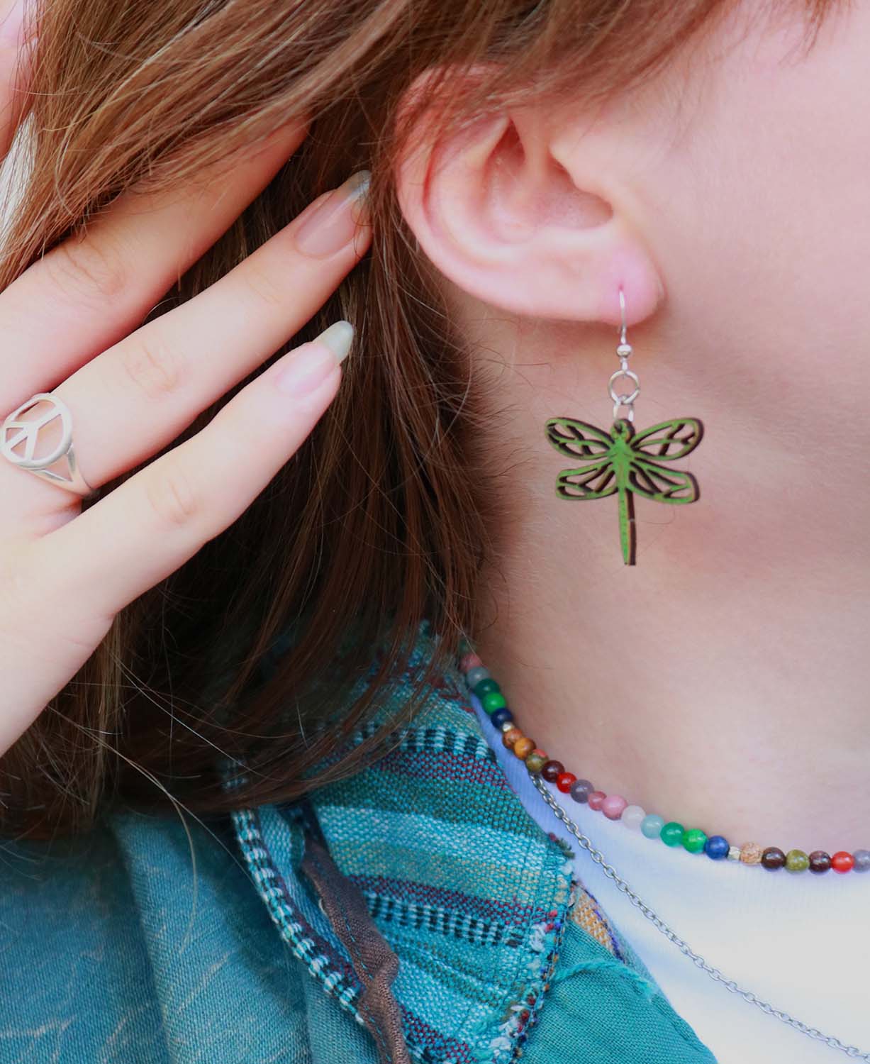 Dragonfly Earrings | Handmade Earrings | Soul Flower