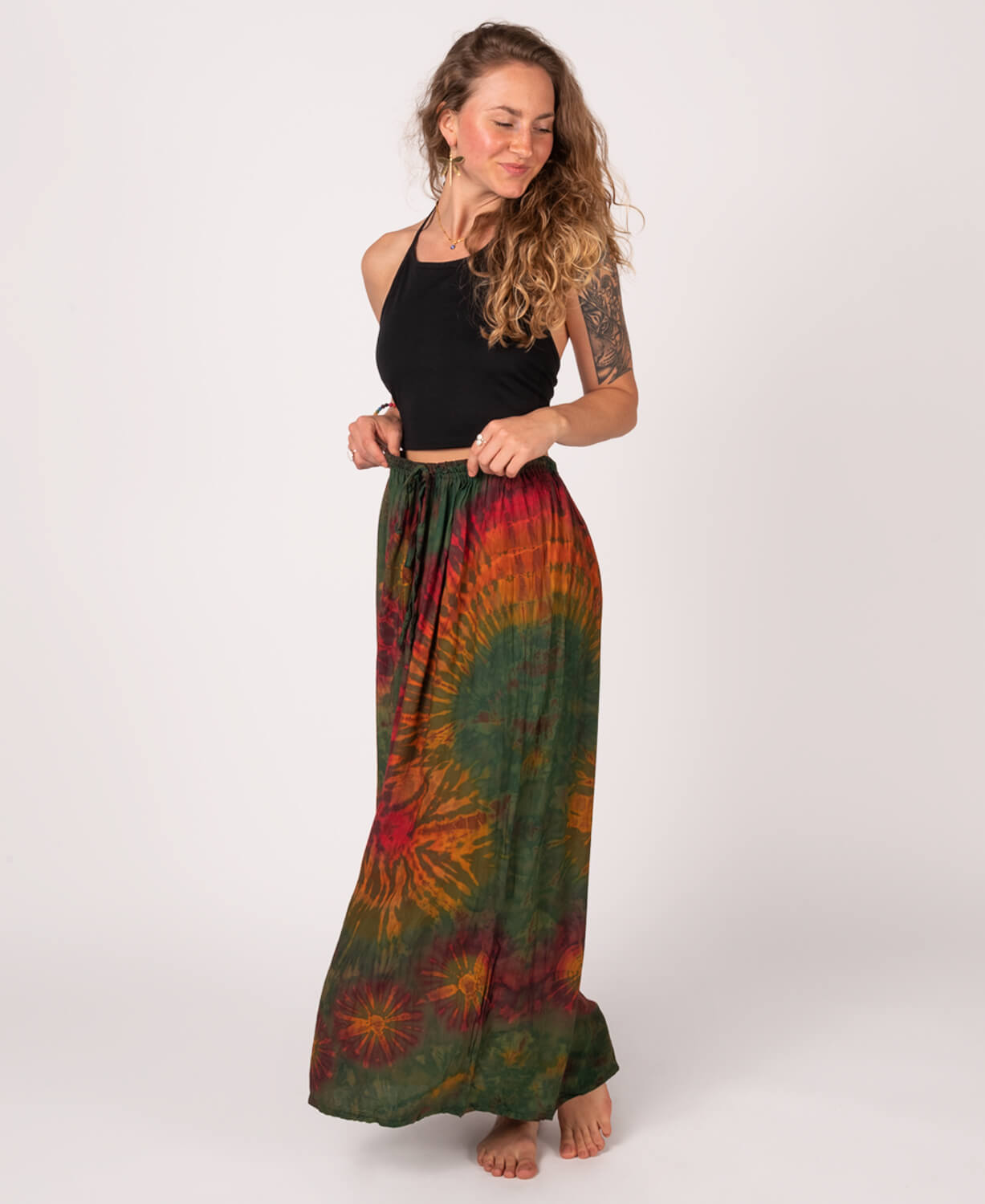 Bell Tie Dye Skirt in Mudmee Tie-Dye