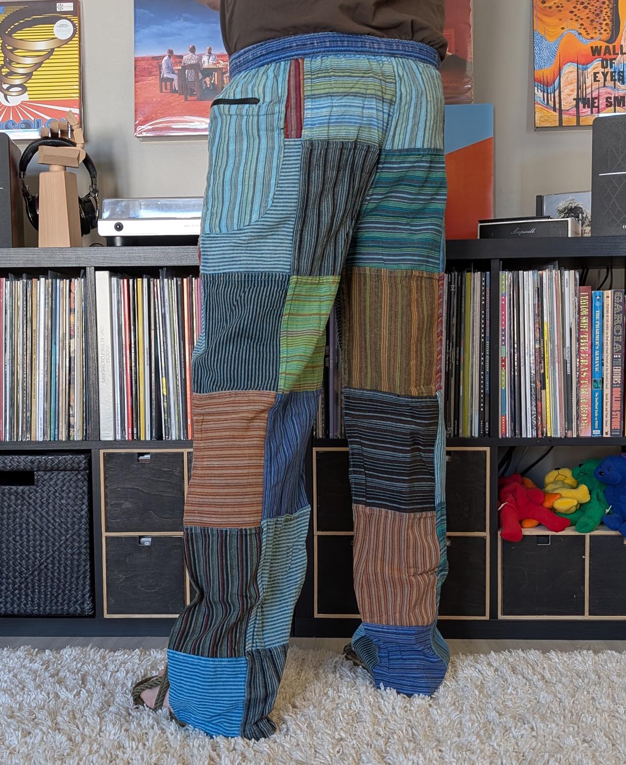 Trailblazer Patchwork Hippie Pants Men