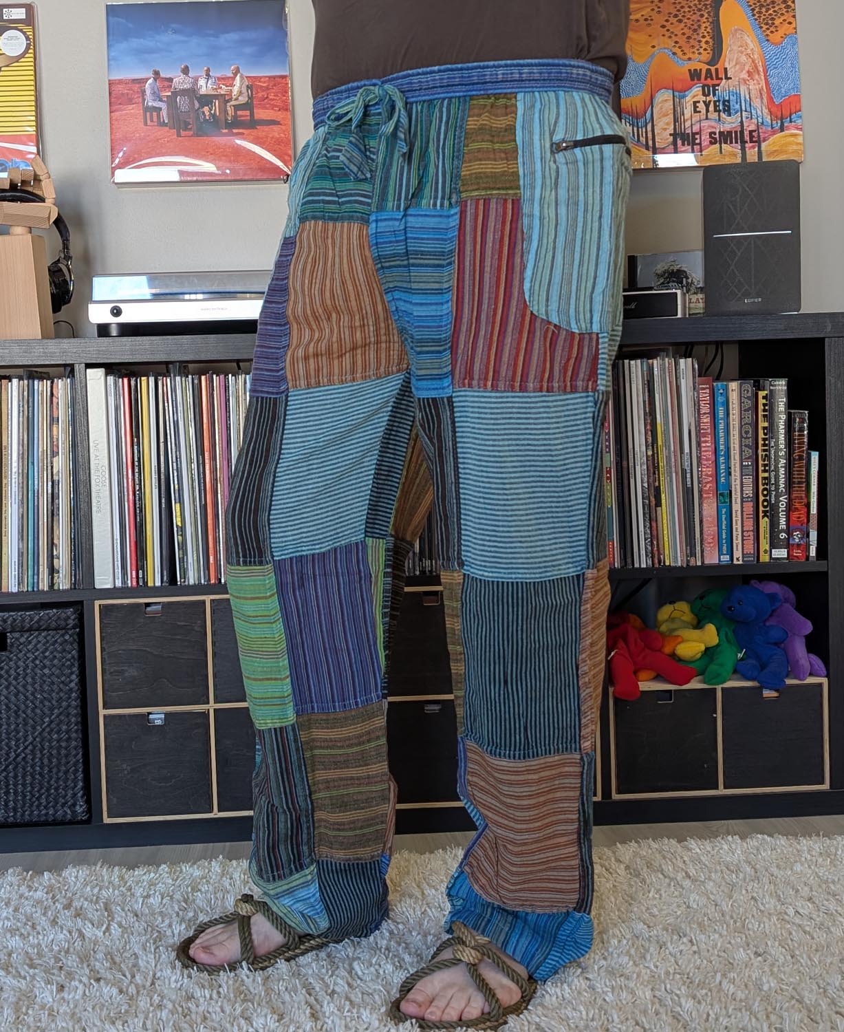 Trailblazer Patchwork Hippie Pants Men