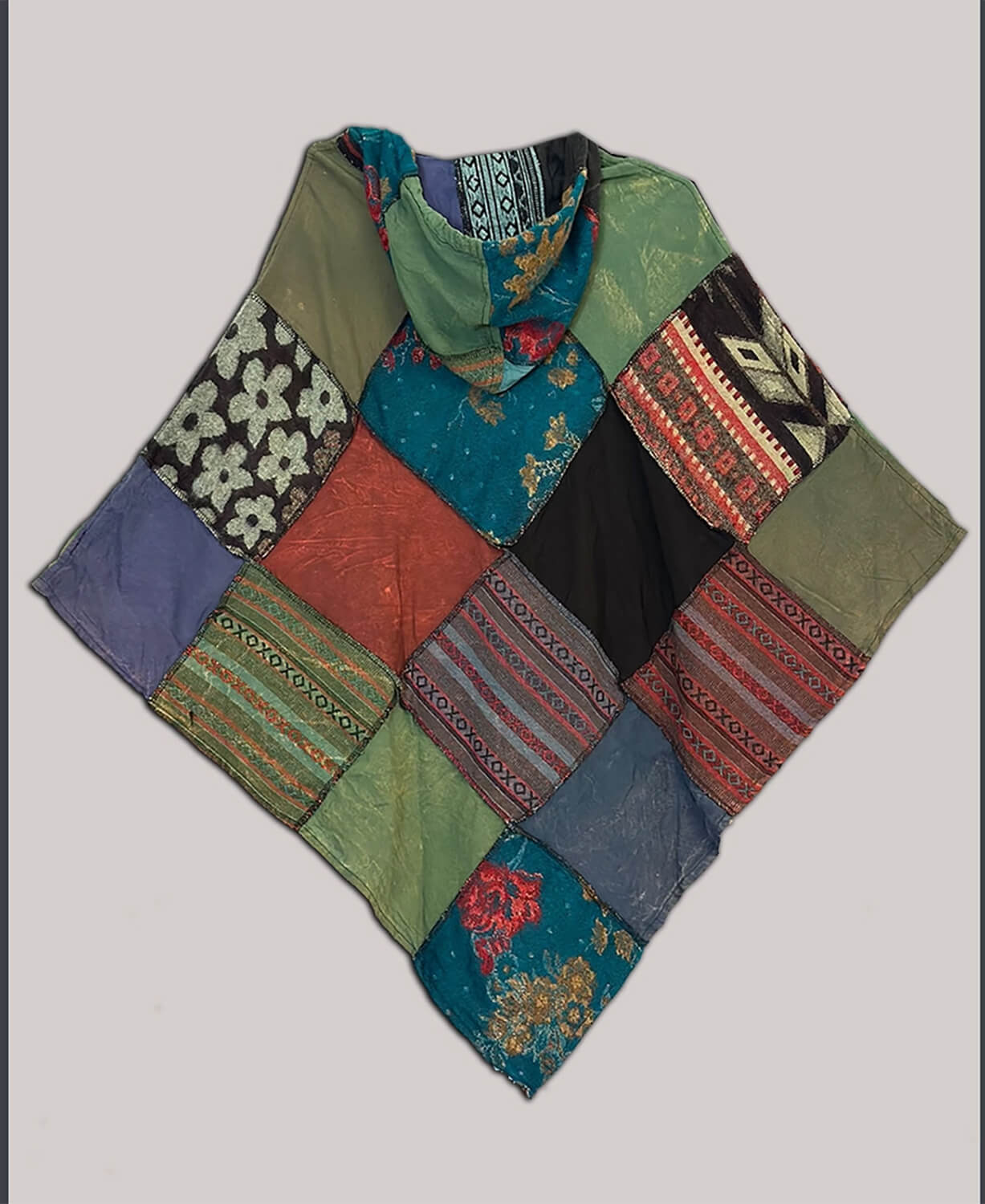 NEW! Kindred Patchwork Poncho