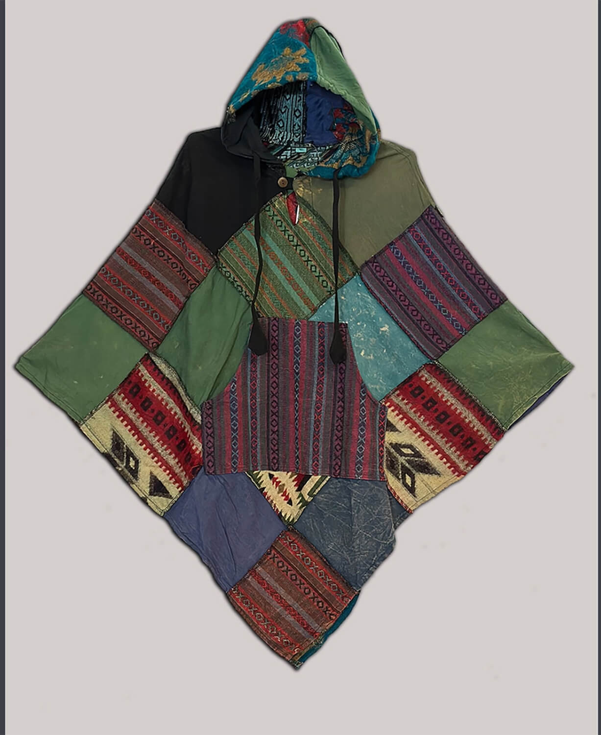 NEW! Kindred Patchwork Poncho