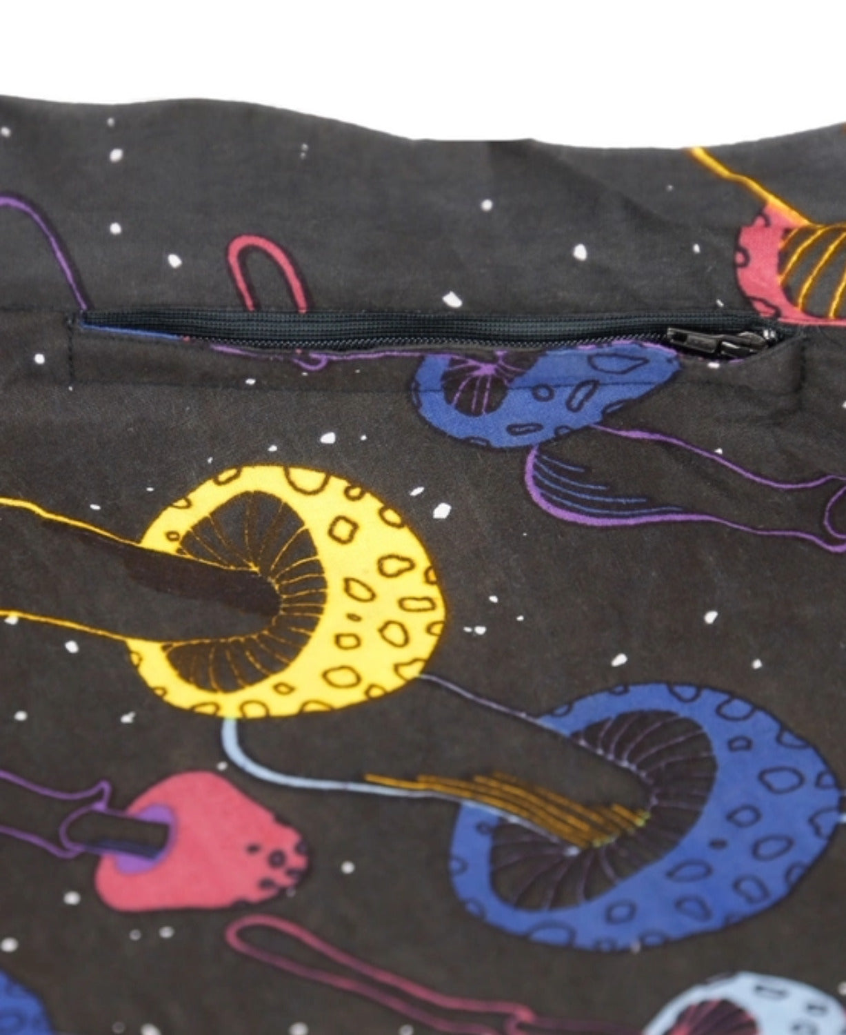 Magic Mushroom Wrap Mini Skirt