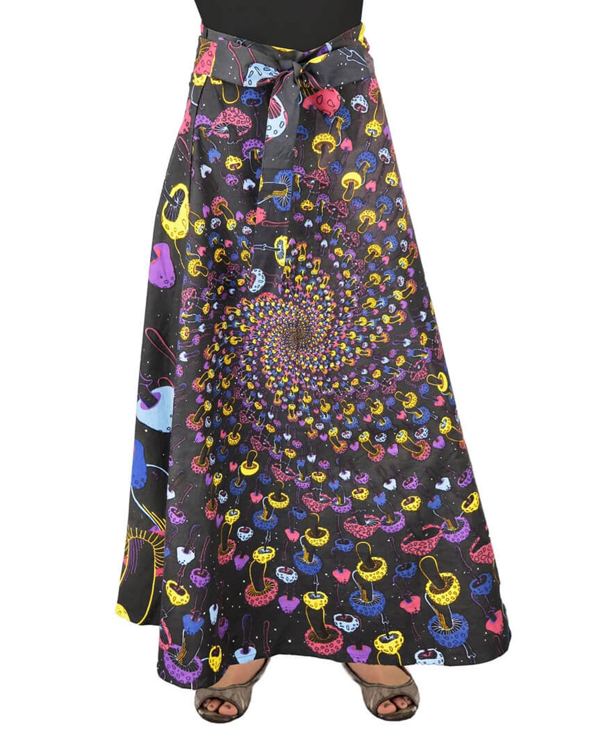NEW! Spiraling Shroom Skirt with Zip Pocket