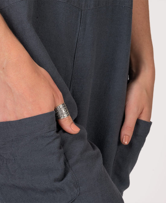 Poinsettia Hill Tribe Silver Ring - Thick Silver Ring | Hippie Jewelry | Soul Flower