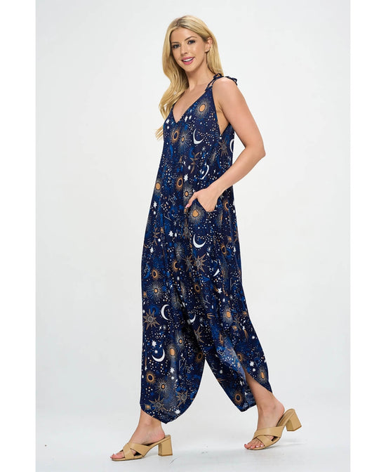 Cosmic Dreams Flowy Romper - Celestial Romper | Hippie Jumpsuit | Soul Flower