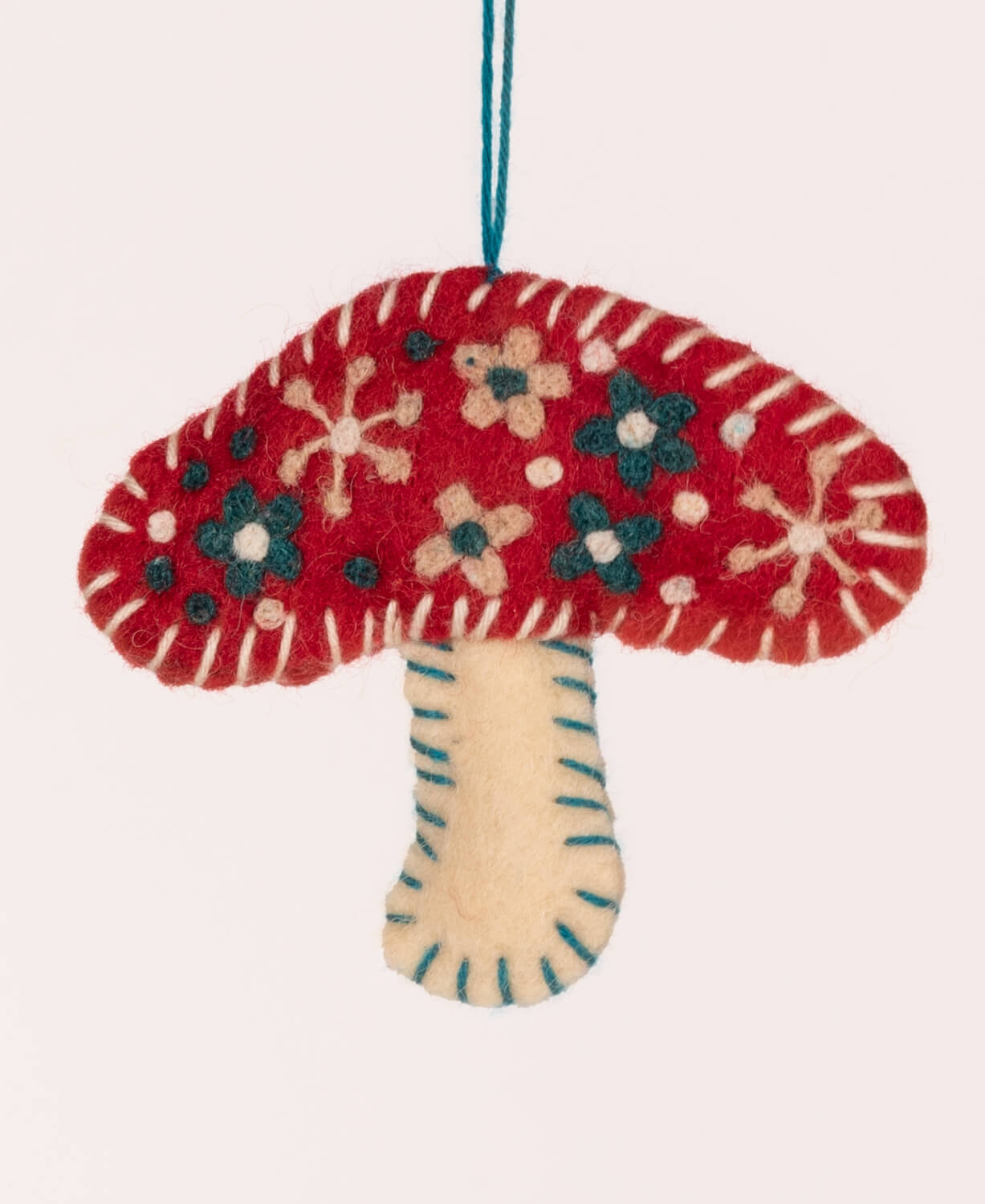 Magic Mushrooms Felt Hanging Charm