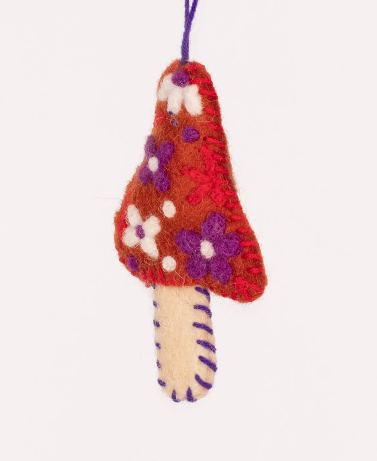 Magic Mushrooms Felt Hanging Charm