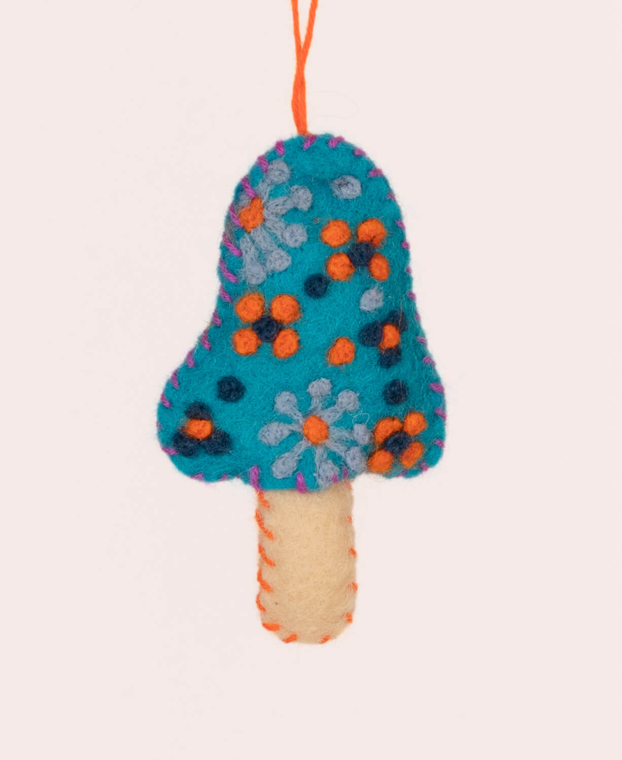 Magic Mushrooms Felt Hanging Charm