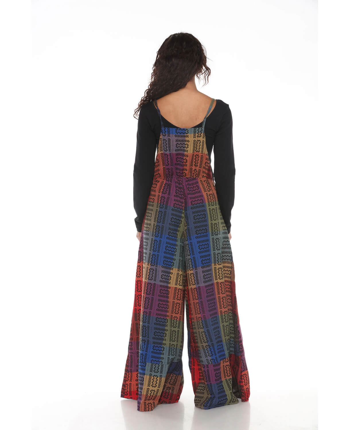 NEW! Rainbow Rythym Tie Overalls