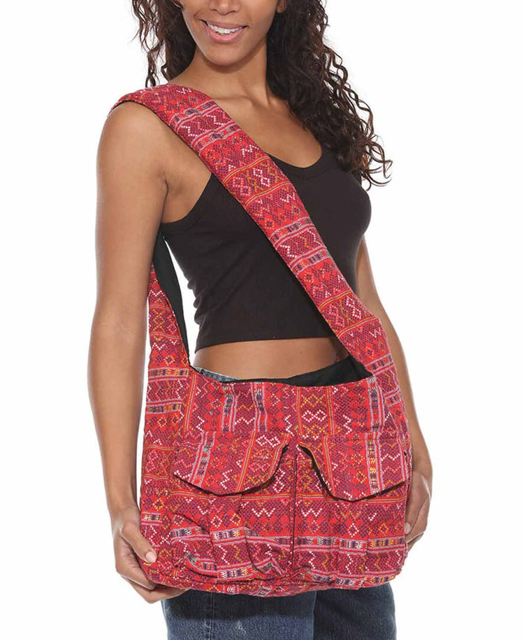 NEW! Red Rover Crossbody - Artisan Hobo Bag | Hippie Handbags | Soul Flower