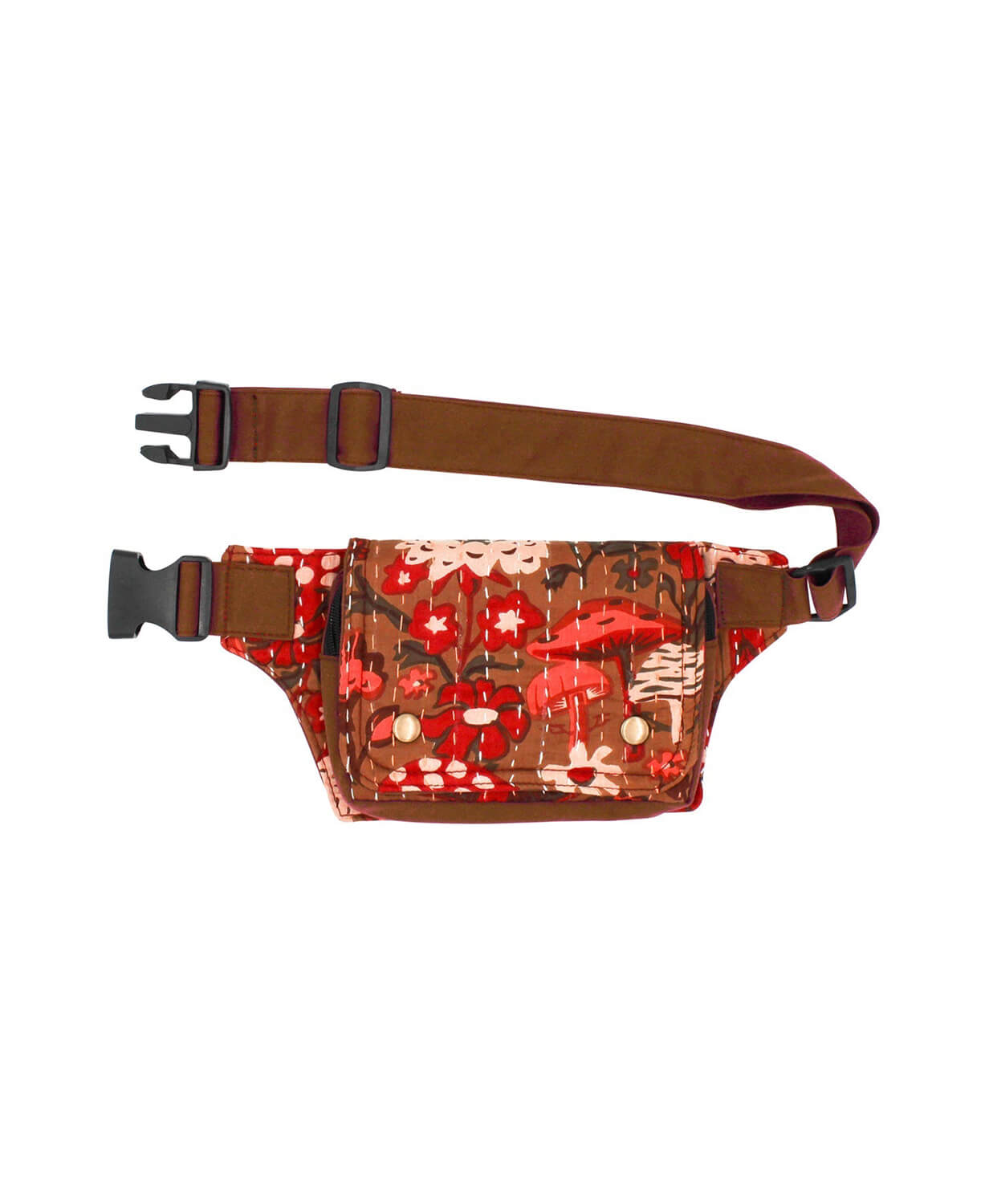 NEW! Mushroom Stash Belt Bag in Browns