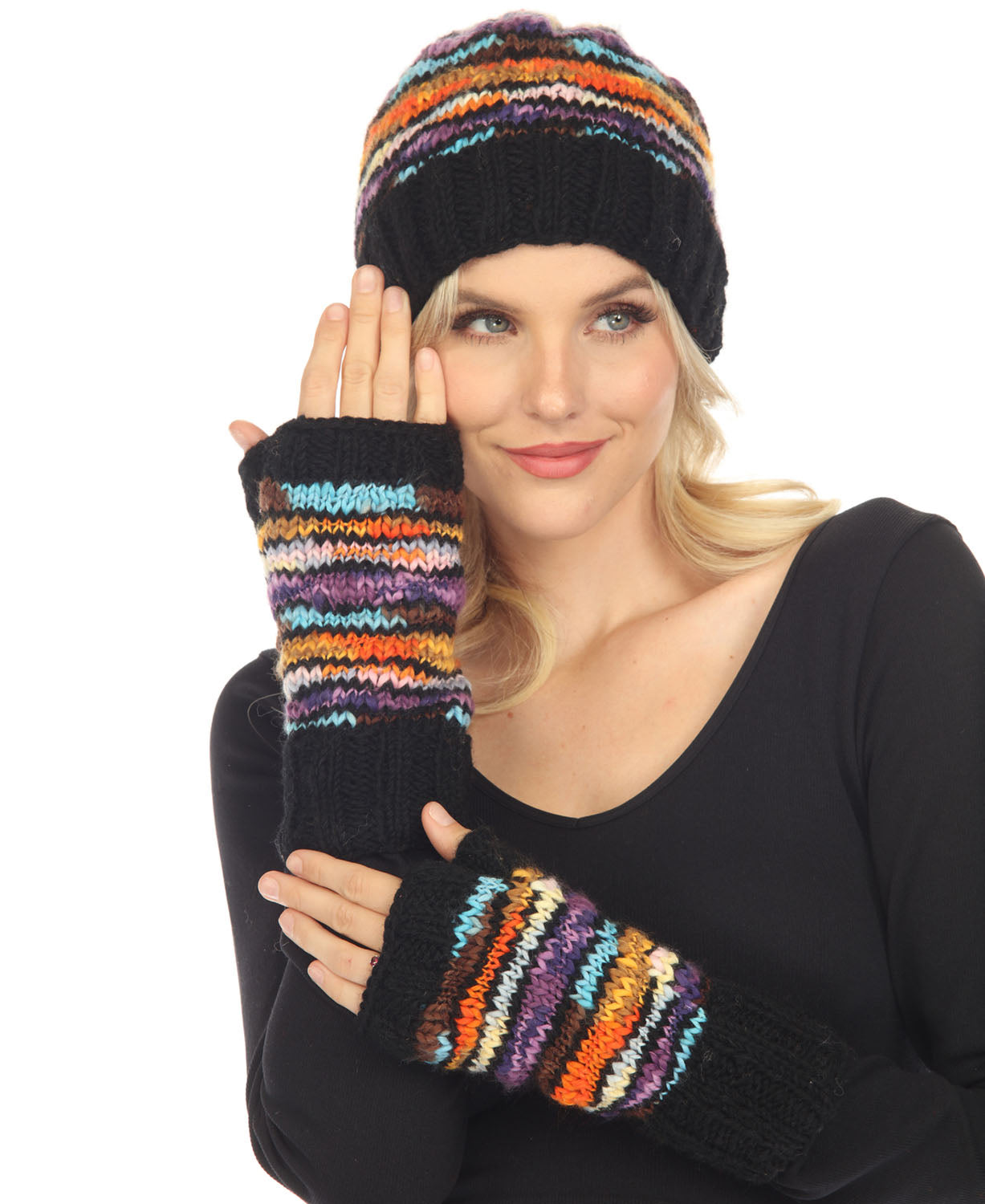 NEW! Colorburst Slouchy Beanie