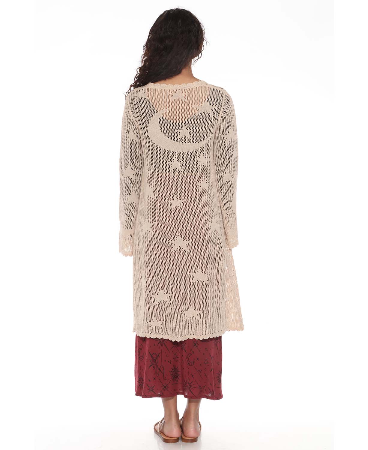 Moonflower Lace Duster | Celestial Lace Kimono | Soul Flower
