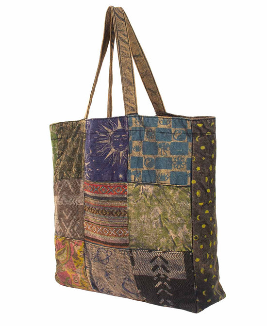 NEW! Carry It All Patchwork Tote Bag