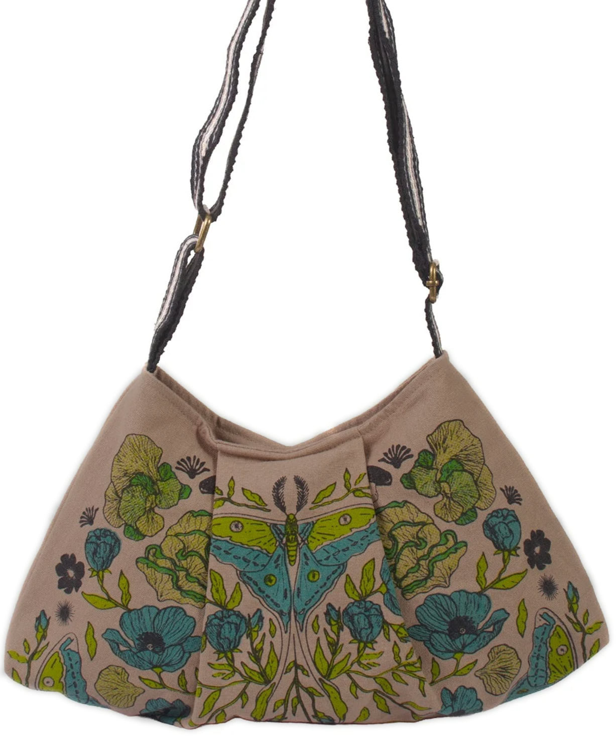 Luna Moth Shoulder Bag | Hippie Bag | Soul Flower