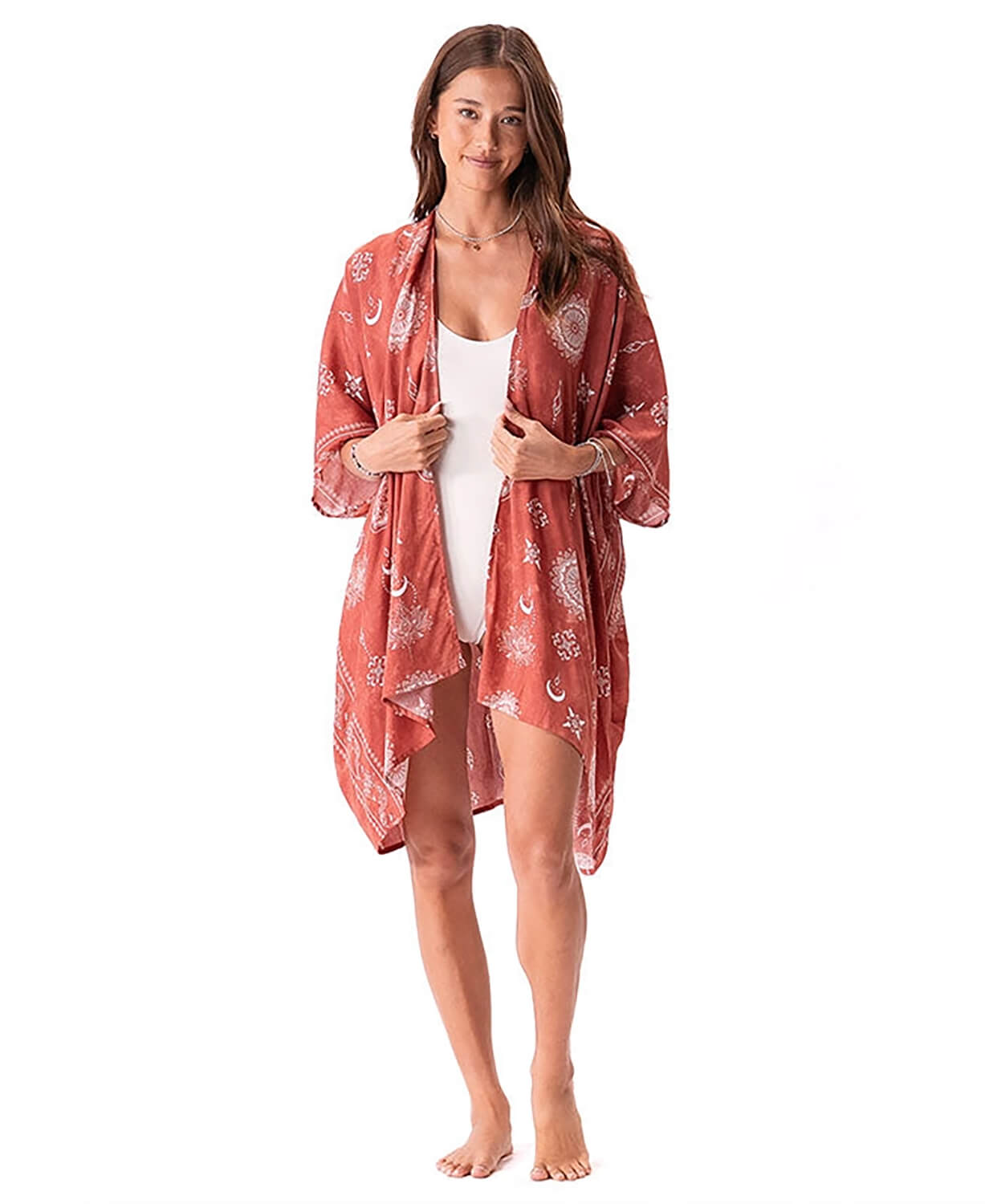 Moonflower Lace Duster | Celestial Lace Kimono | Soul Flower