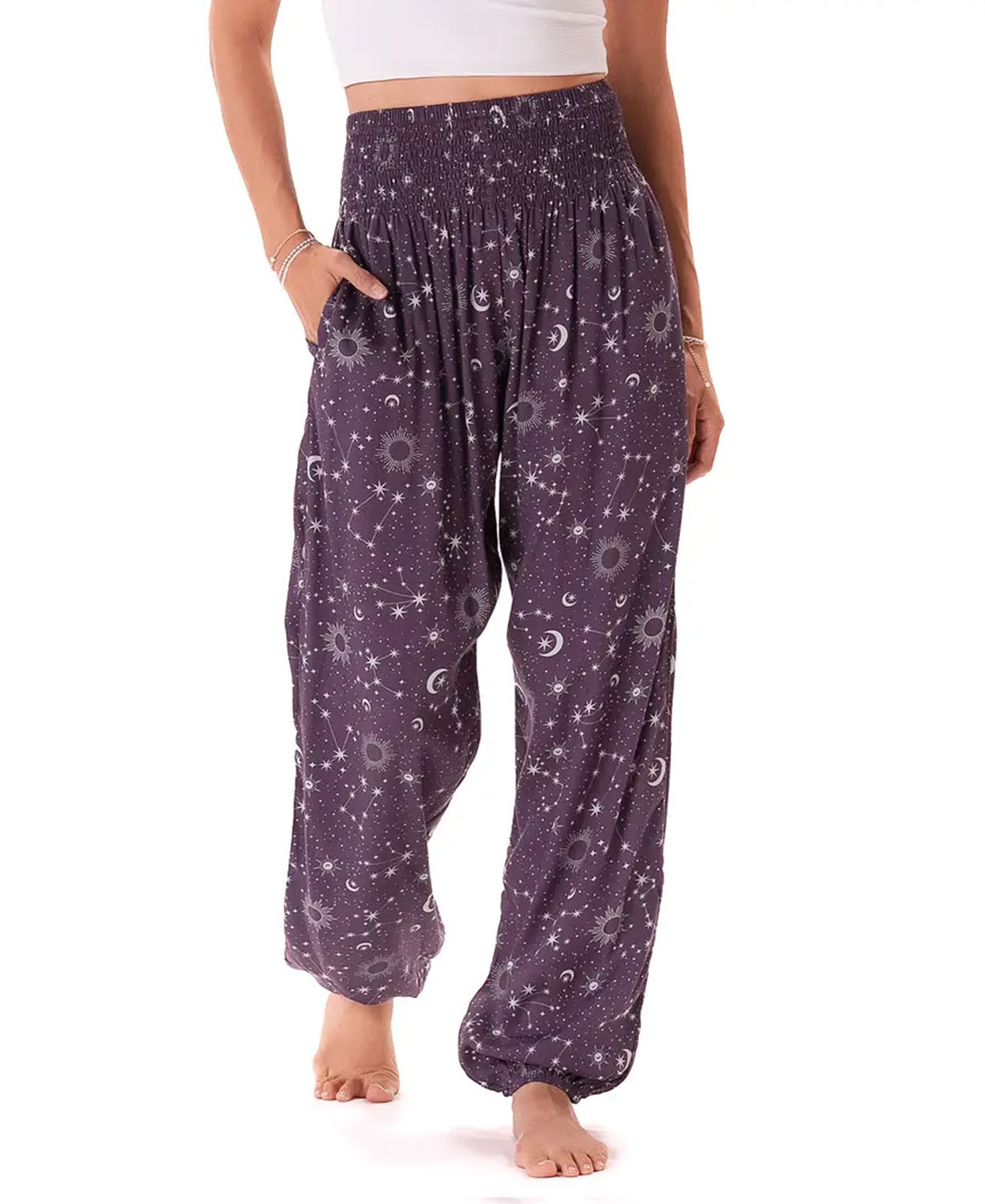 Starry Nights Harem Pants - Hippie Pants | Soul Flower