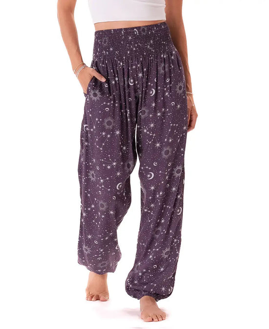 Starry Nights Harem Pants - Hippie Pants | Soul Flower