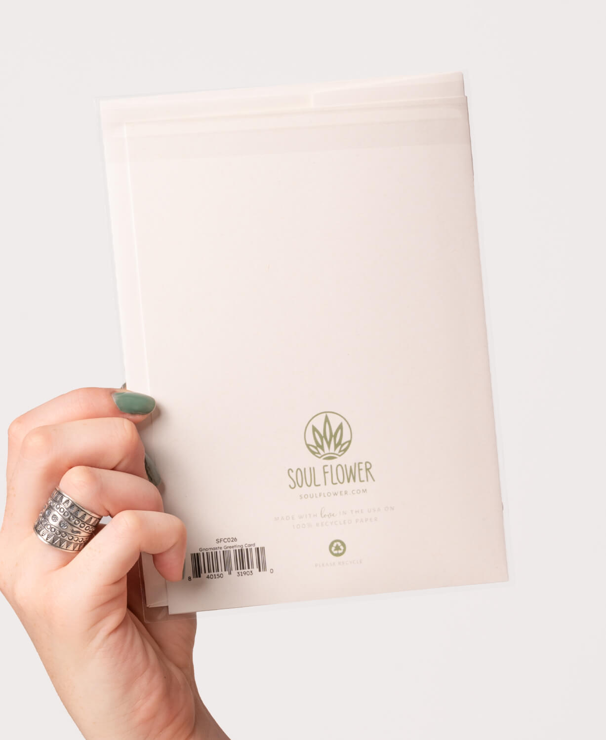 Gnomaste Greeting Card