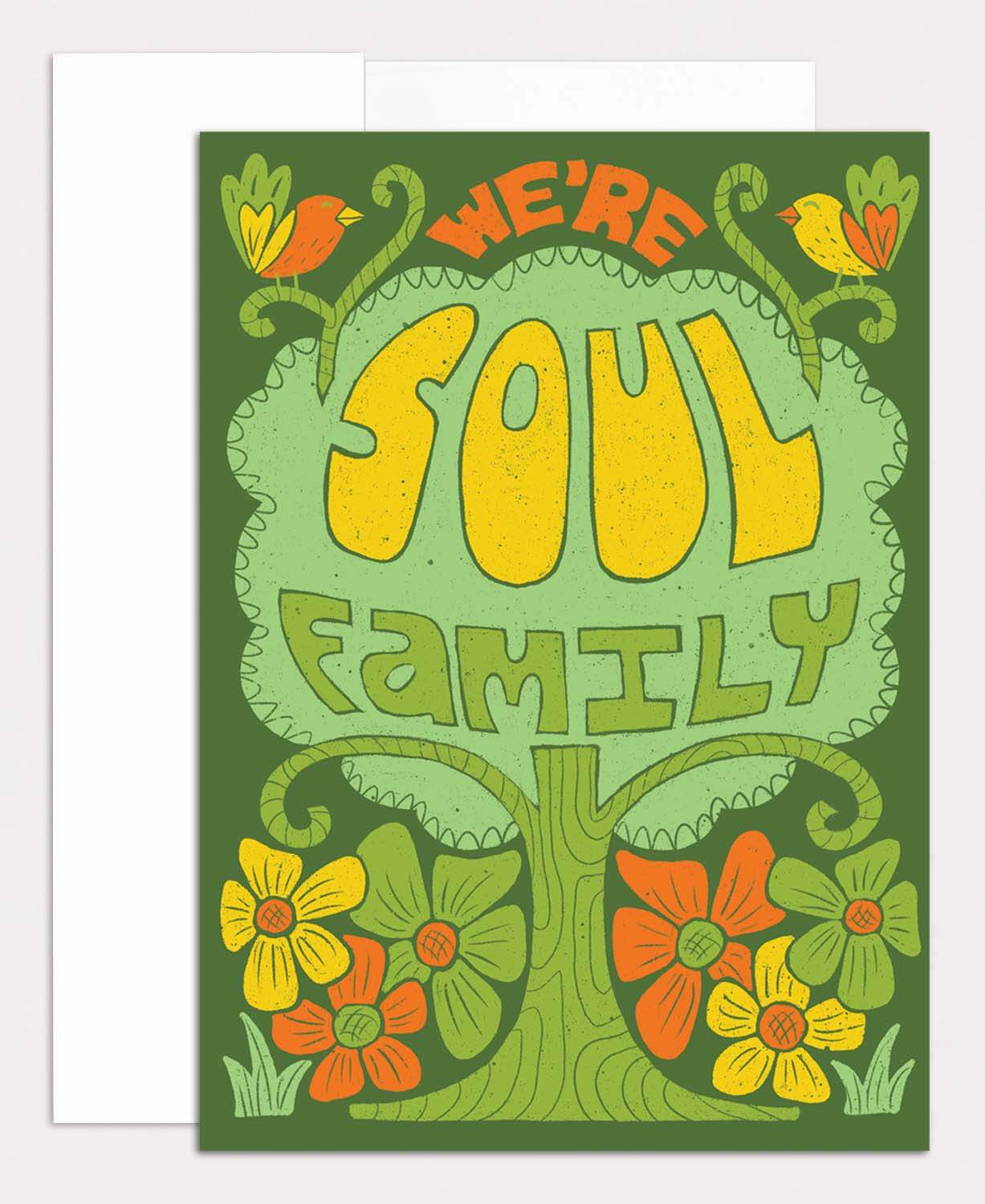 Soul Family Greeting Card