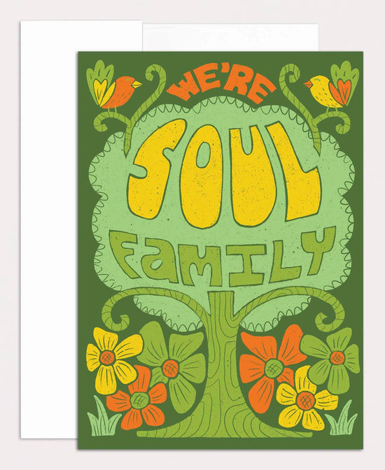 Soul Family Greeting Card - Soul Family Card | Inspirational Greeting Cards | Soul Flower