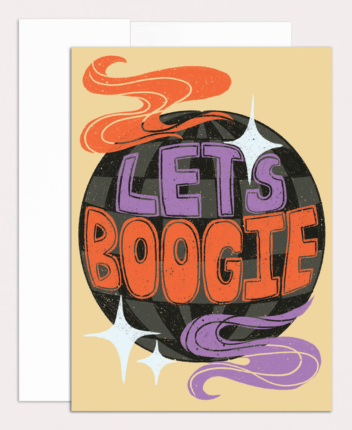 Let's Boogie Greeting Card