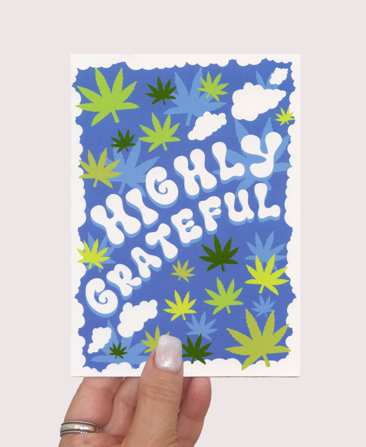 Highly Grateful Greeting Card
