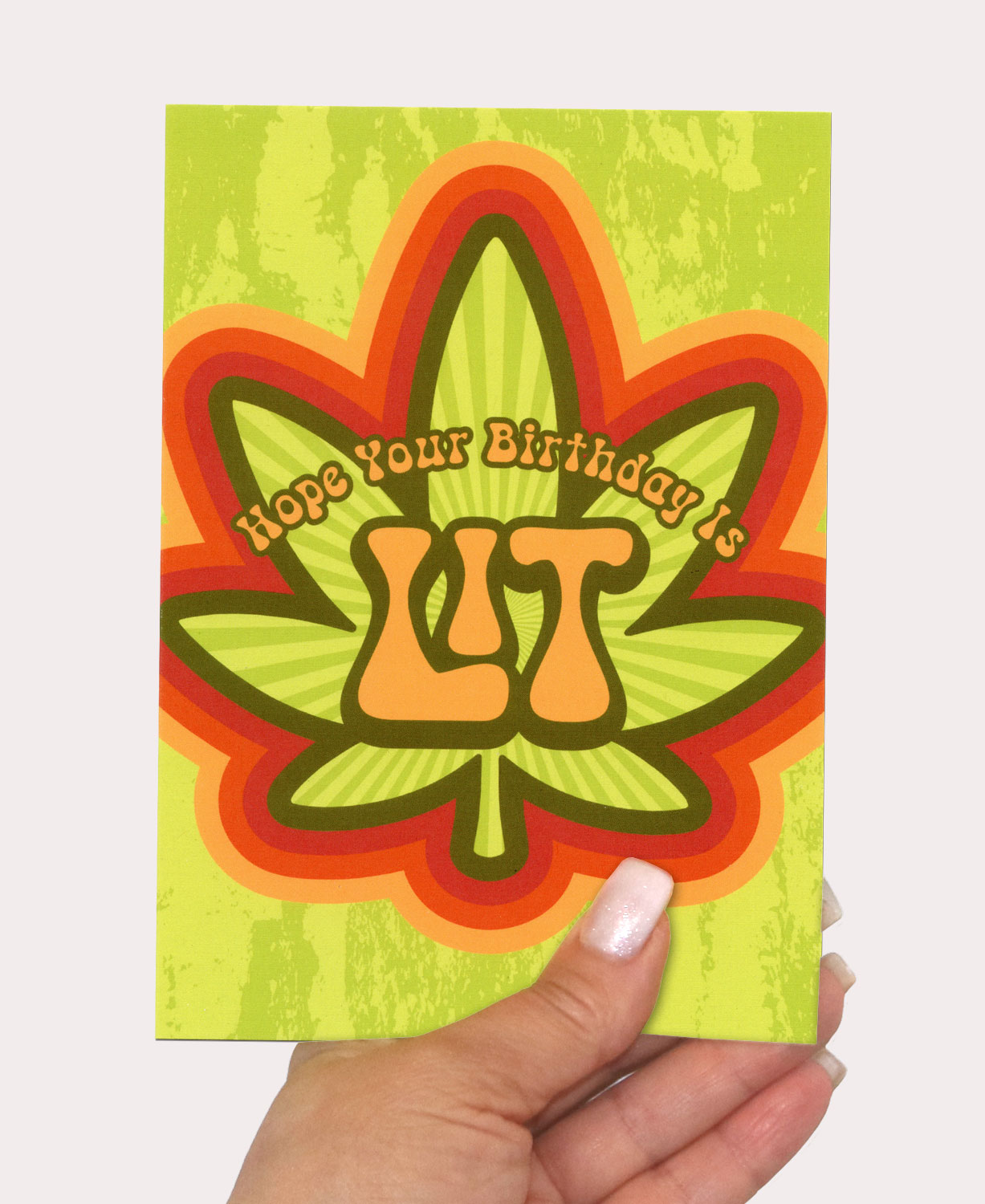 I Hope Your Birthday Is Lit Greeting Card