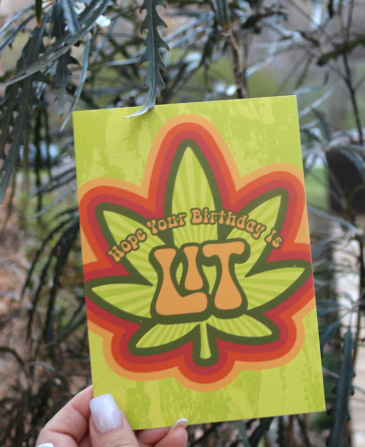 I Hope Your Birthday Is Lit Greeting Card