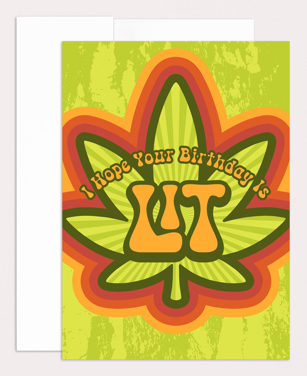 I Hope Your Birthday Is Lit Greeting Card