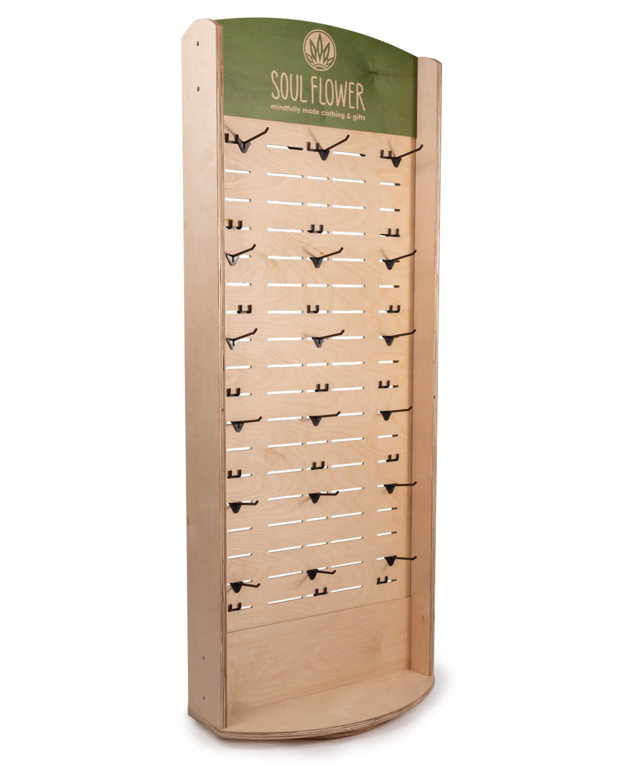 Soul Flower Full Size Spinning Floor Display - Empty - Floor Spinning Display | Wholesale Floor Displays | Soul Flower