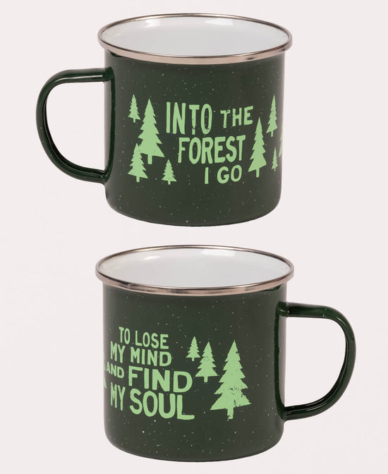 Into the Forest Enamel Camping Cup - Into the Forest Enamel Camping Cup