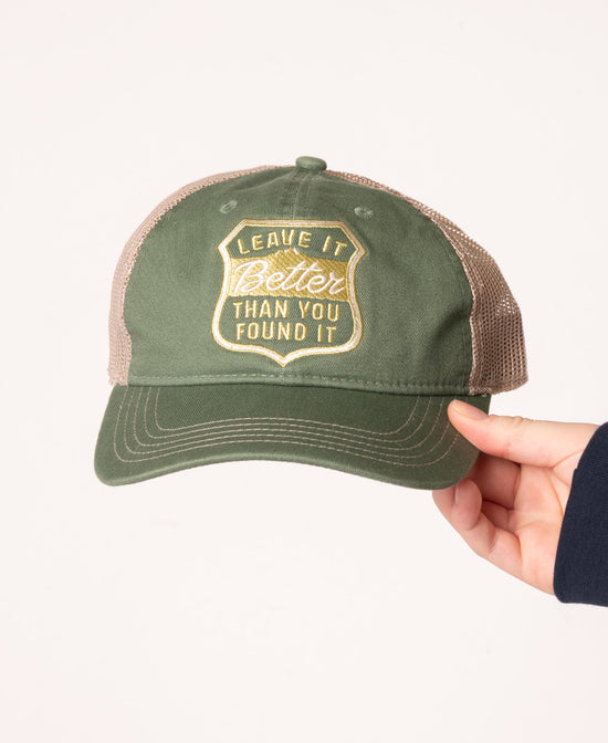 Better Than You Found It Baseball Cap - Better Than You Found It Baseball Cap | Natural Baseball Caps