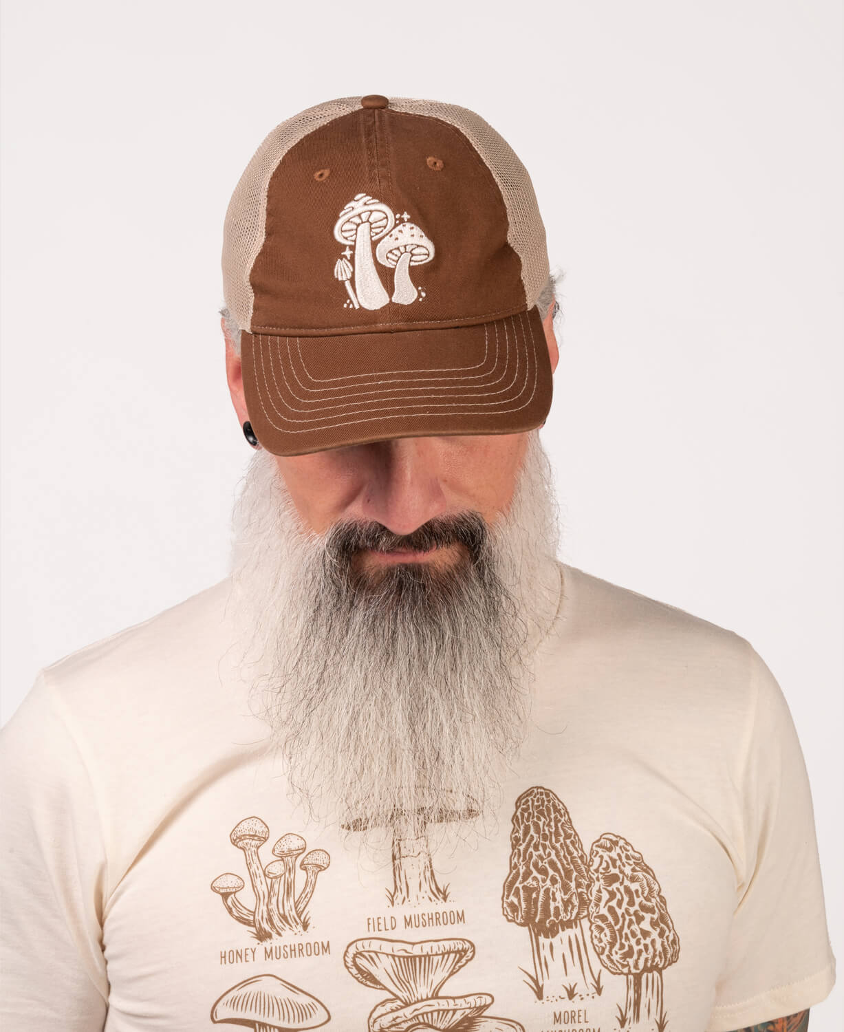 Three Little Mushrooms Baseball Cap