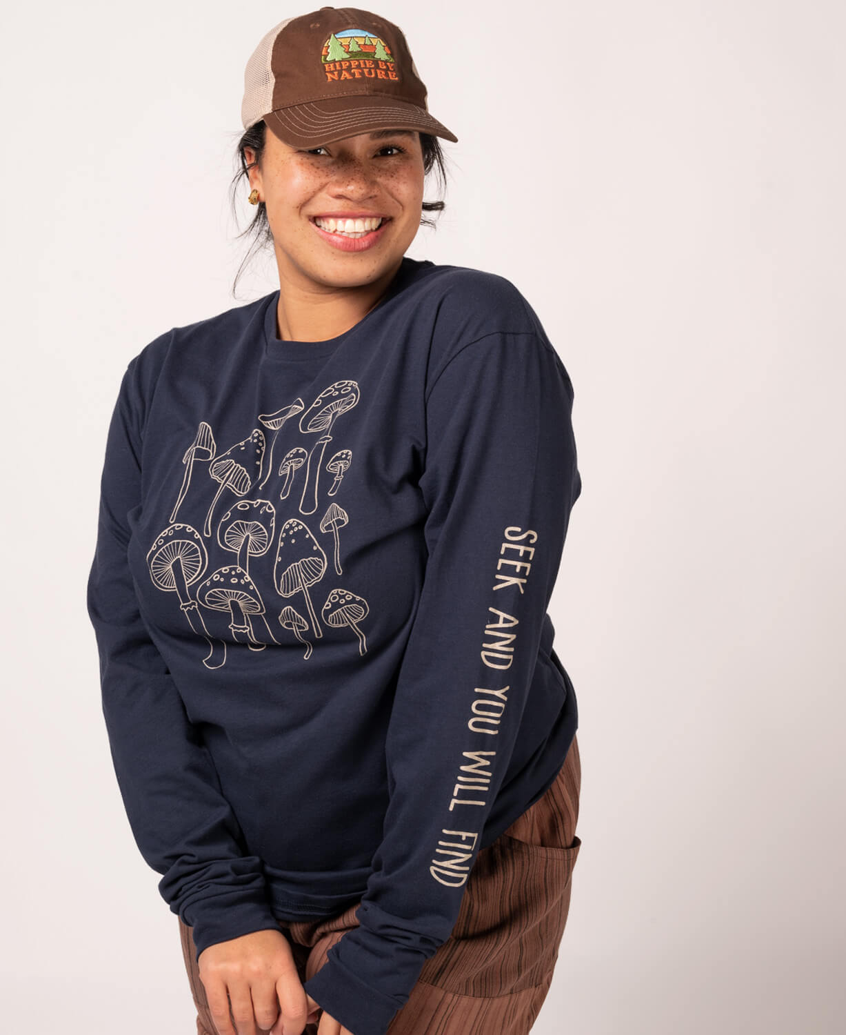 Hippie By Nature Baseball Cap