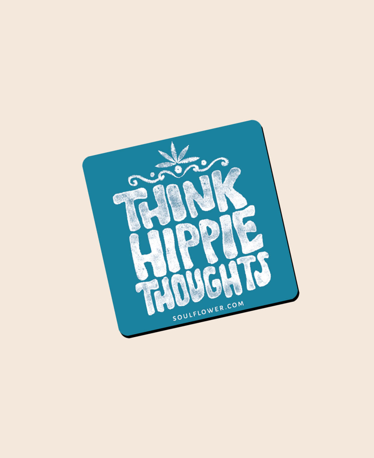 Think Hippie Thoughts Magnet