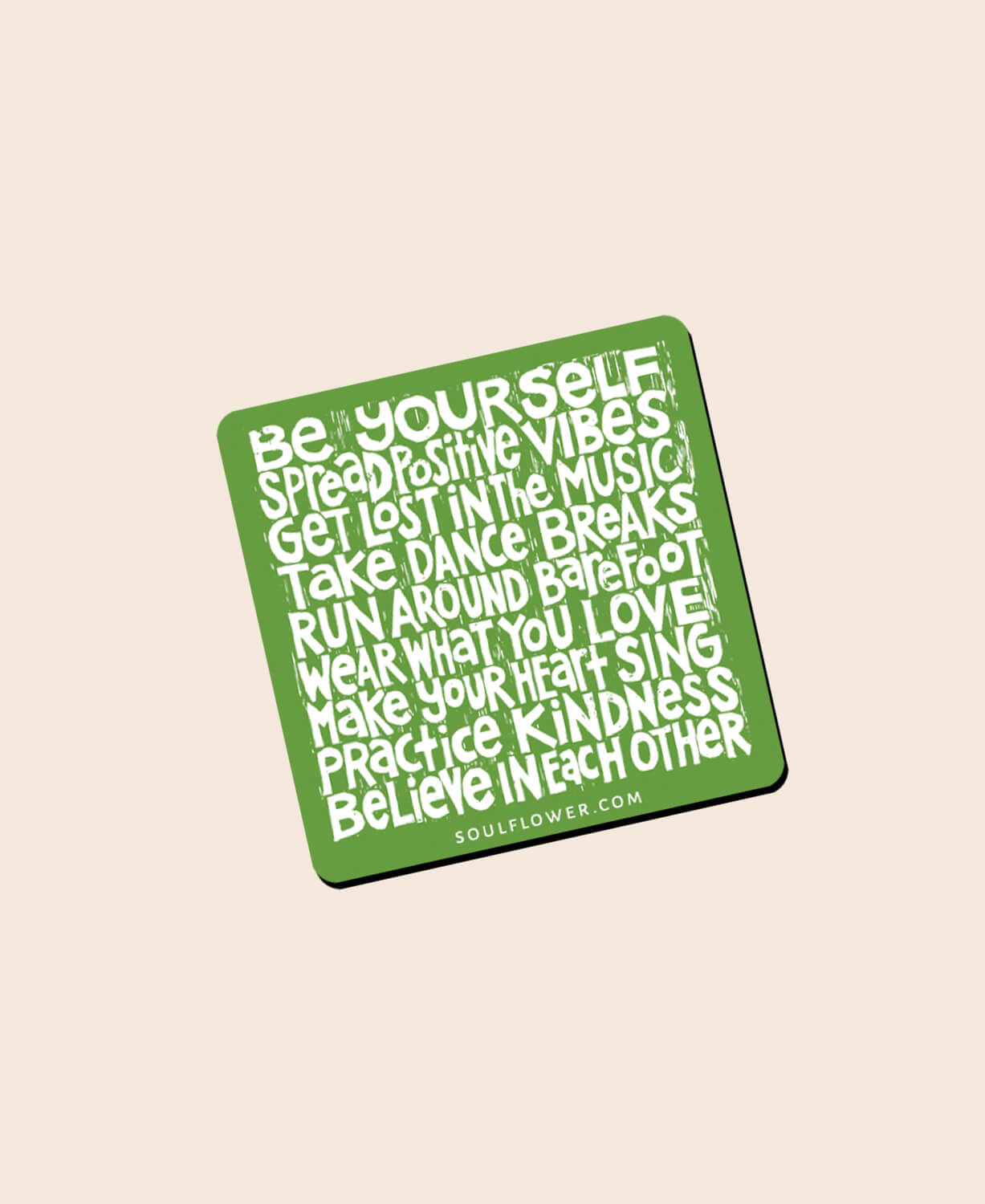 Soul Flower Manifesto Magnet