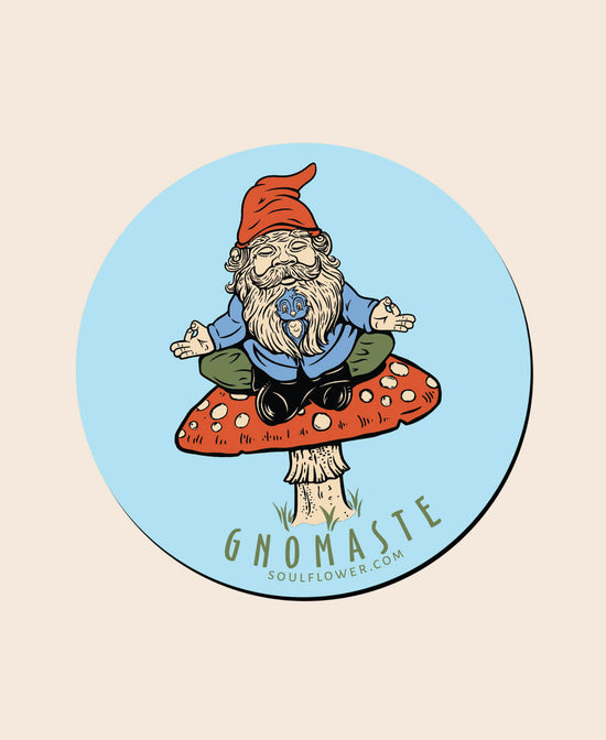 Gnomaste Magnet - Gnomaste Magnet | Namaste Magnet | Soul Flower