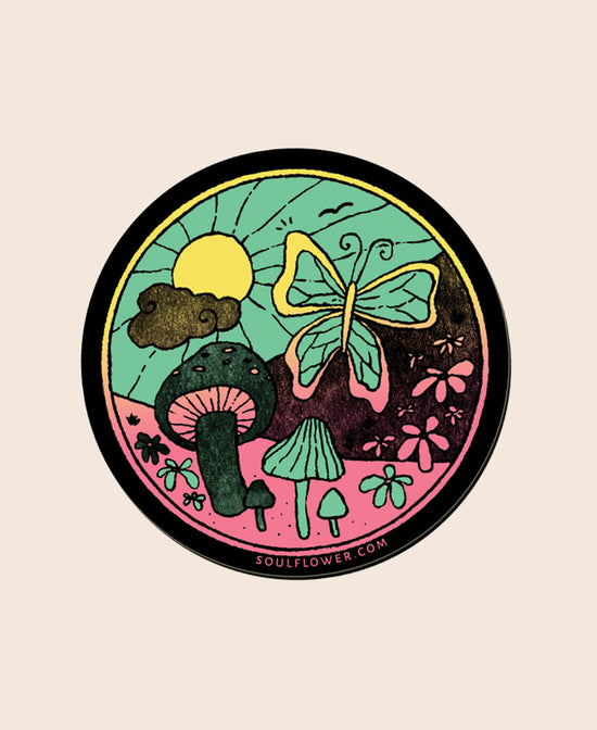 Sunshine Daydream Scene Magnet - Sunshine Daydream Magnet | Hippie Magnets | Soul Flower