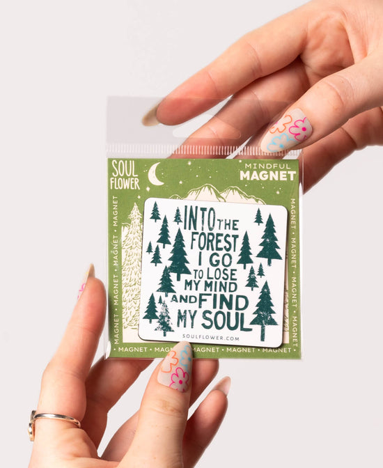 Into the Forest Magnet - Into the Forest Magnet | Car Magnets | Soul Flower