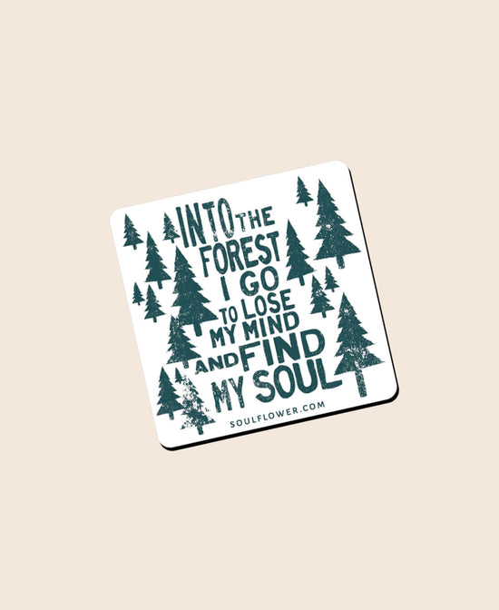 Into the Forest Magnet - Into the Forest Magnet | Car Magnets | Soul Flower